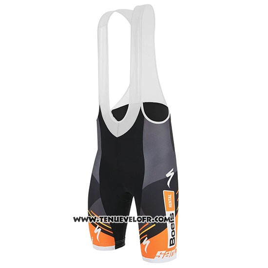 2019 Maillot Ciclismo Femme Boels Dolmans Orange Manches Courtes et Cuissard